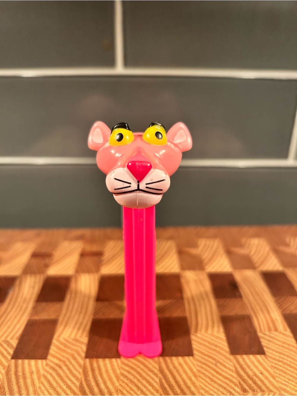 Pink Panther Vintage Pez Dispenser Collectible Item Vibrant Pink